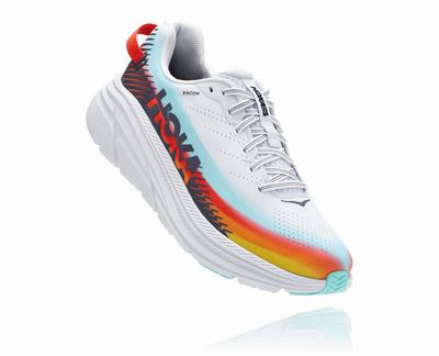 Hoka One One Ironman Rincon 2 - Sapatilhas De Estrada Mulher - Branco/Azuis, ZR69735